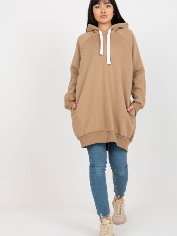 Bluza Damska Model EM-BL-695.25X Dark Beige - Ex Moda
