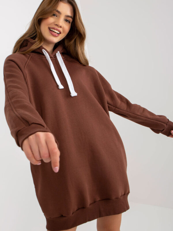 Bluza Damska Model EM-BL-695.25X Brown - Ex Moda
