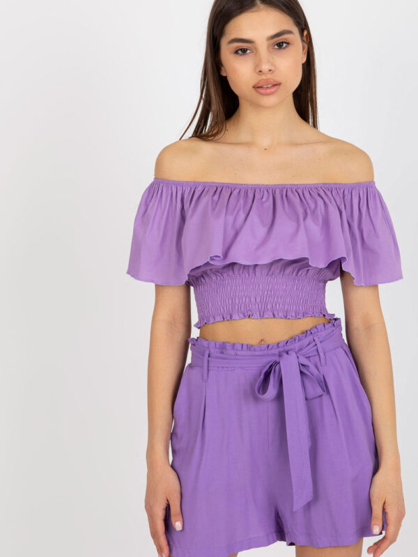 Bluzka Model LK-TP-508609.37 Violet - Lakerta