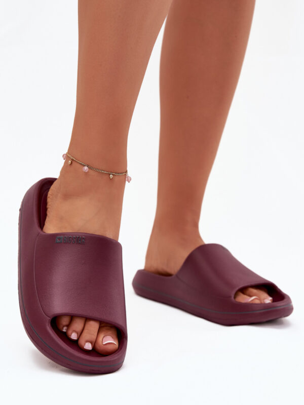 Sandał Klapki Model Big Star SS274422 Bordo - Step in style