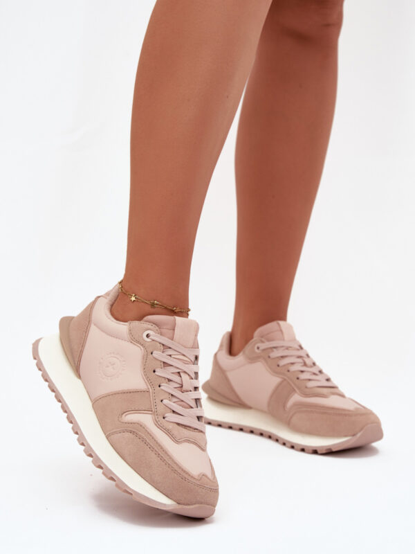 Buty Sportowe Model Big Star OO274521 HI-POLY SYSTEM Nude - Step in style