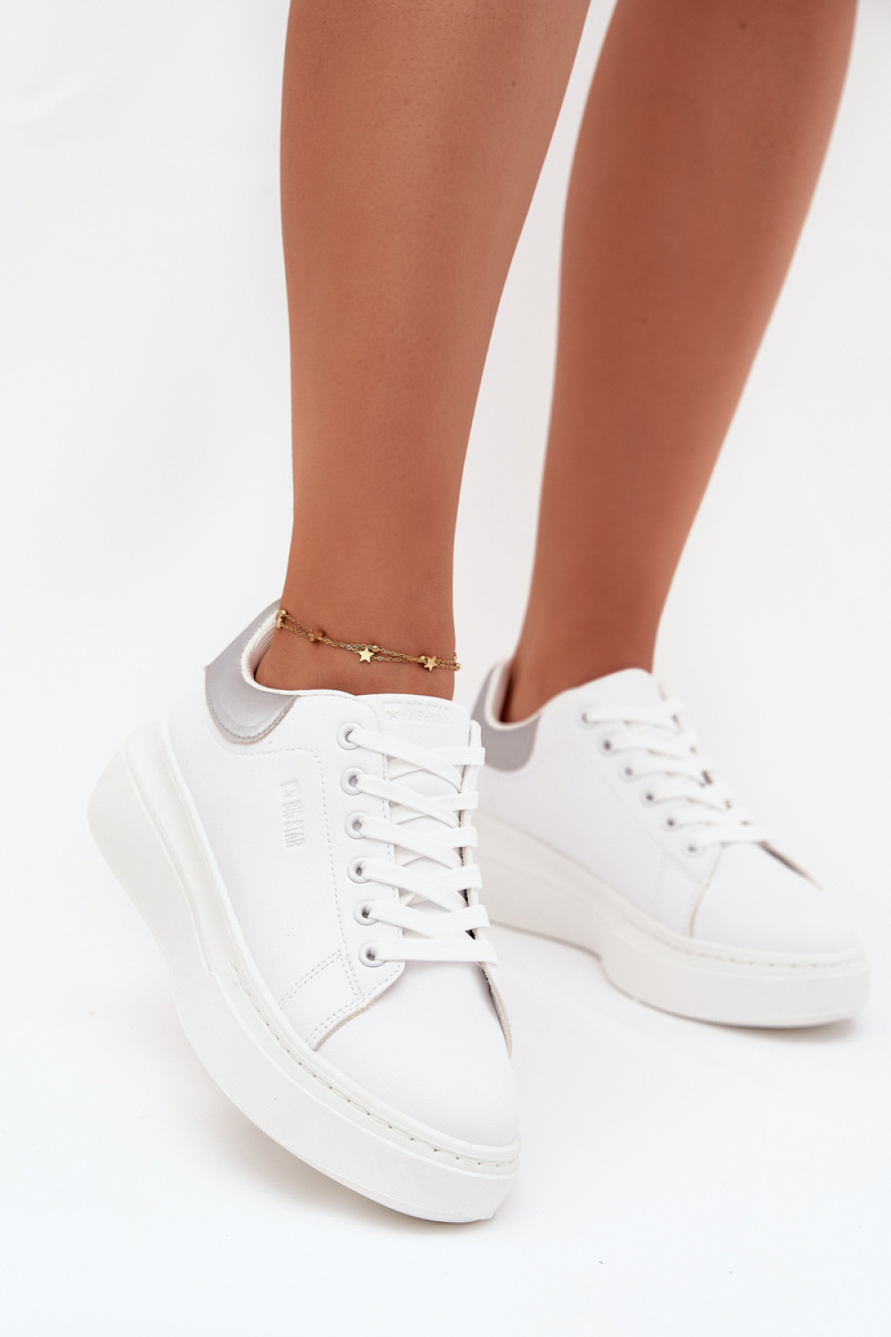 Buty Sportowe Model Big Star SS274245 White/Silver - Step in style