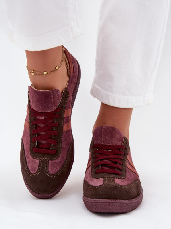 Buty Sportowe Model Zazoo N1068 Bordo - Step in style