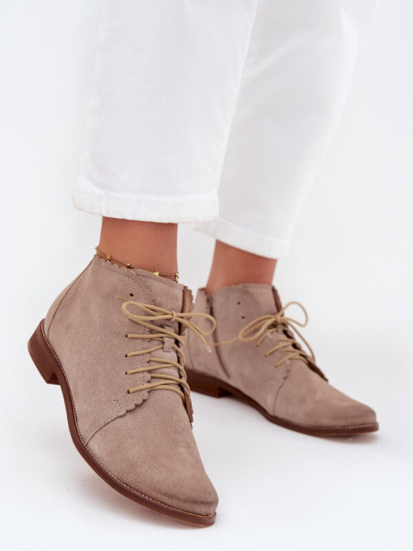 Botki Model Zazoo 4078 Cappuccino - Step in style