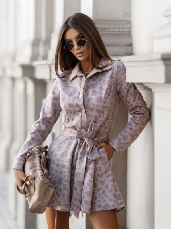 Sukienka Model Lana 356763595 Panterka Beige - LaBalancia