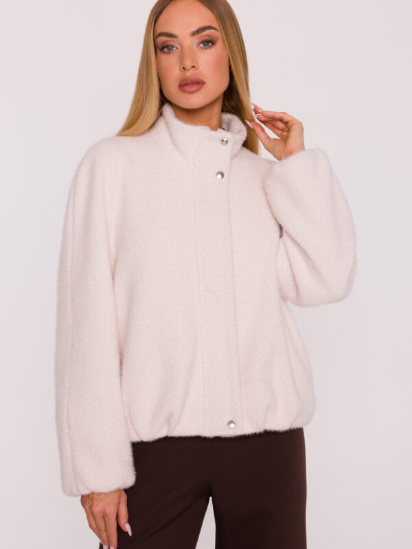 Kurtka Damska Model MOE885 Beige - Moe