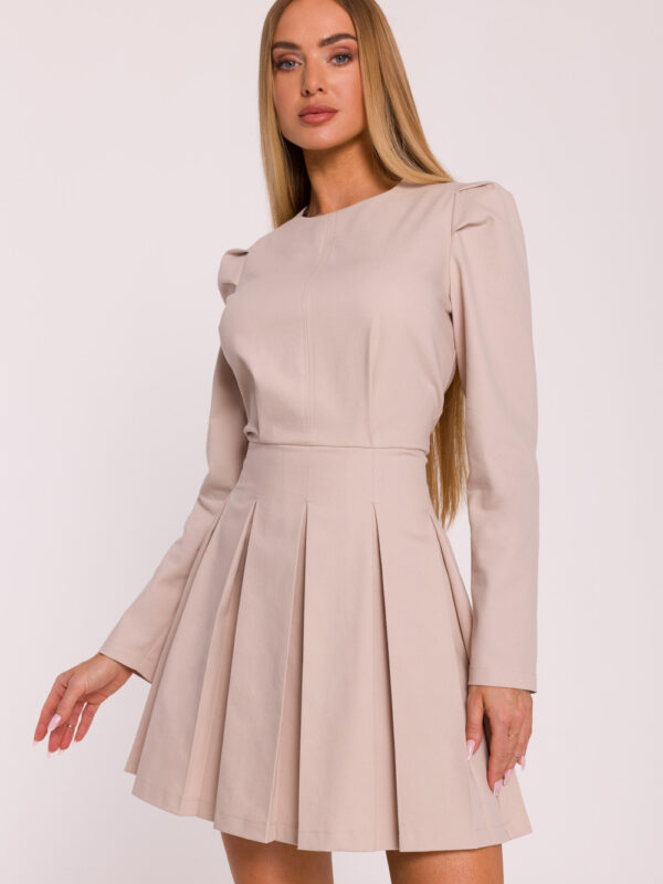 Sukienka Model MOE884 Beige - Moe