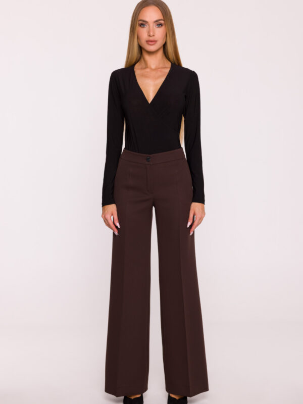 Spodnie Damskie Model MOE875 Brown - Moe