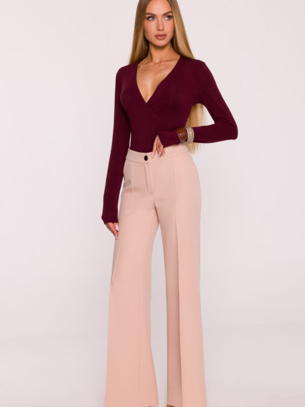 Spodnie Damskie Model MOE875 Beige - Moe