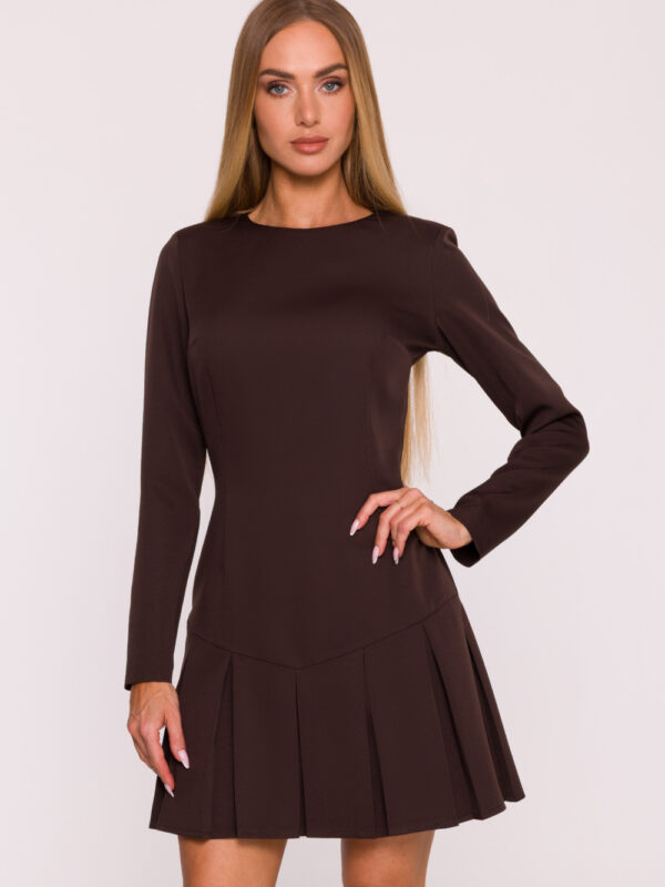 Sukienka Model MOE872 Brown - Moe