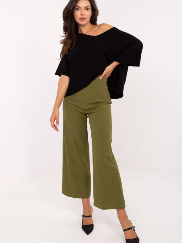 Spodnie Damskie Model IT-SP-FL9068.96 Olive - Rue Paris