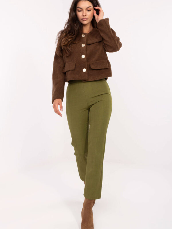 Spodnie Damskie Model IT-SP-FL9069.00 Oliwka - Rue Paris