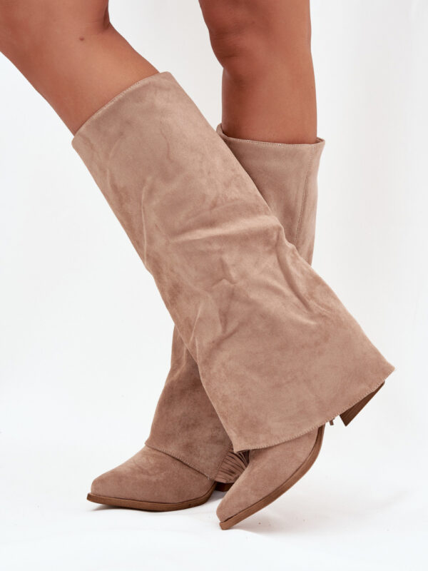 Kozaki Model Zalia LQ-162 Beige - Step in style
