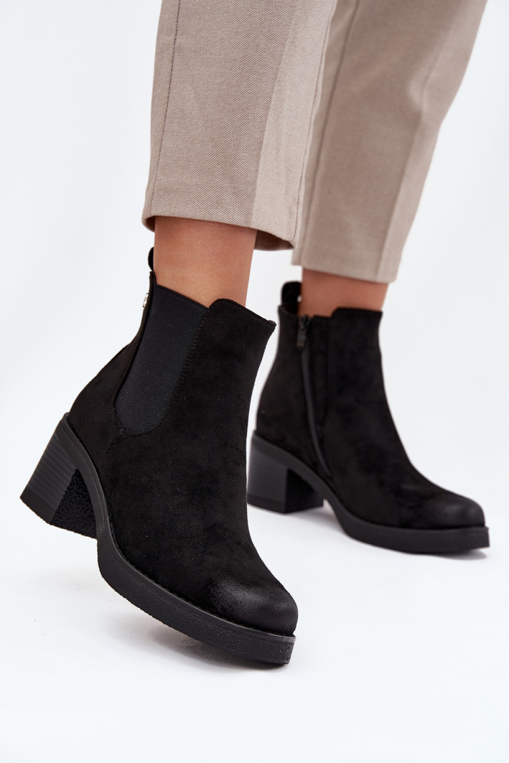 Sztyblety Model Zelia XJ-818A Black - Step in style