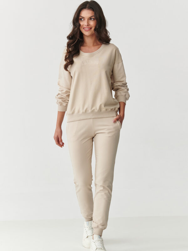 Spodnie Komplet Model M891 Light Beige - Makadamia