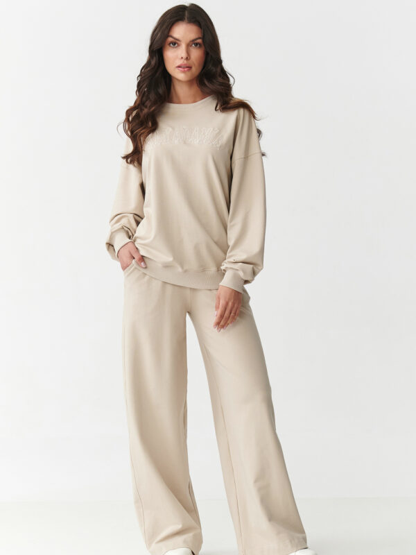 Spodnie Komplet Model M890 Light Beige - Makadamia