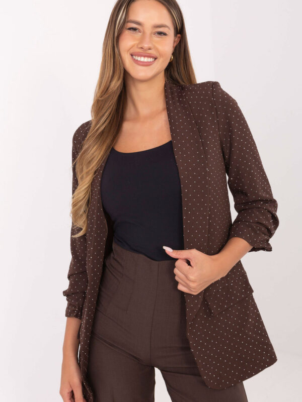 Marynarka Model IT-MA-7684.81 Brown - Italy Moda