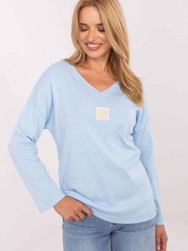 Bluzka Model RV-BZ-A852.51 Light Blue - Relevance
