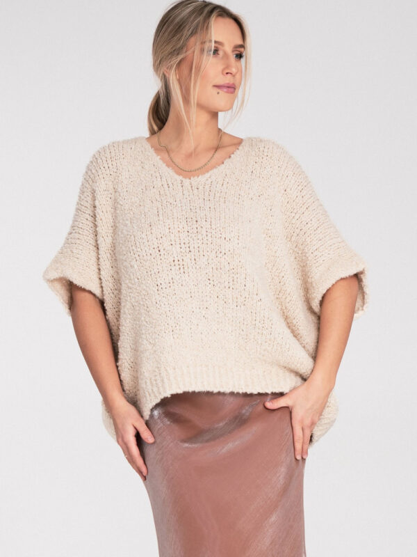 Sweter Damski Model M1109 Beige - Figl