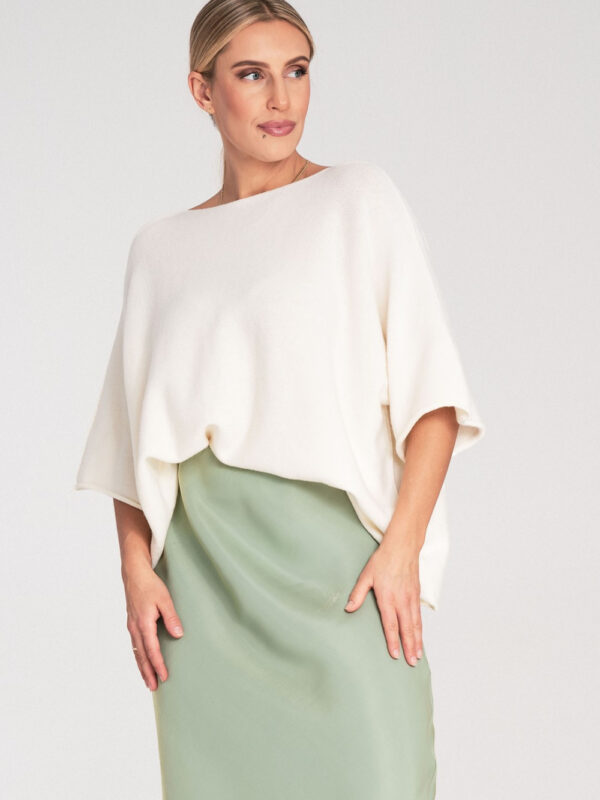 Sweter Damski Model M1102 Ecru - Figl