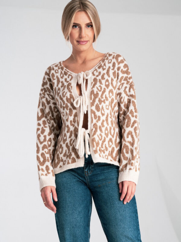 Sweter Damski Model M1094 White/Beige - Figl