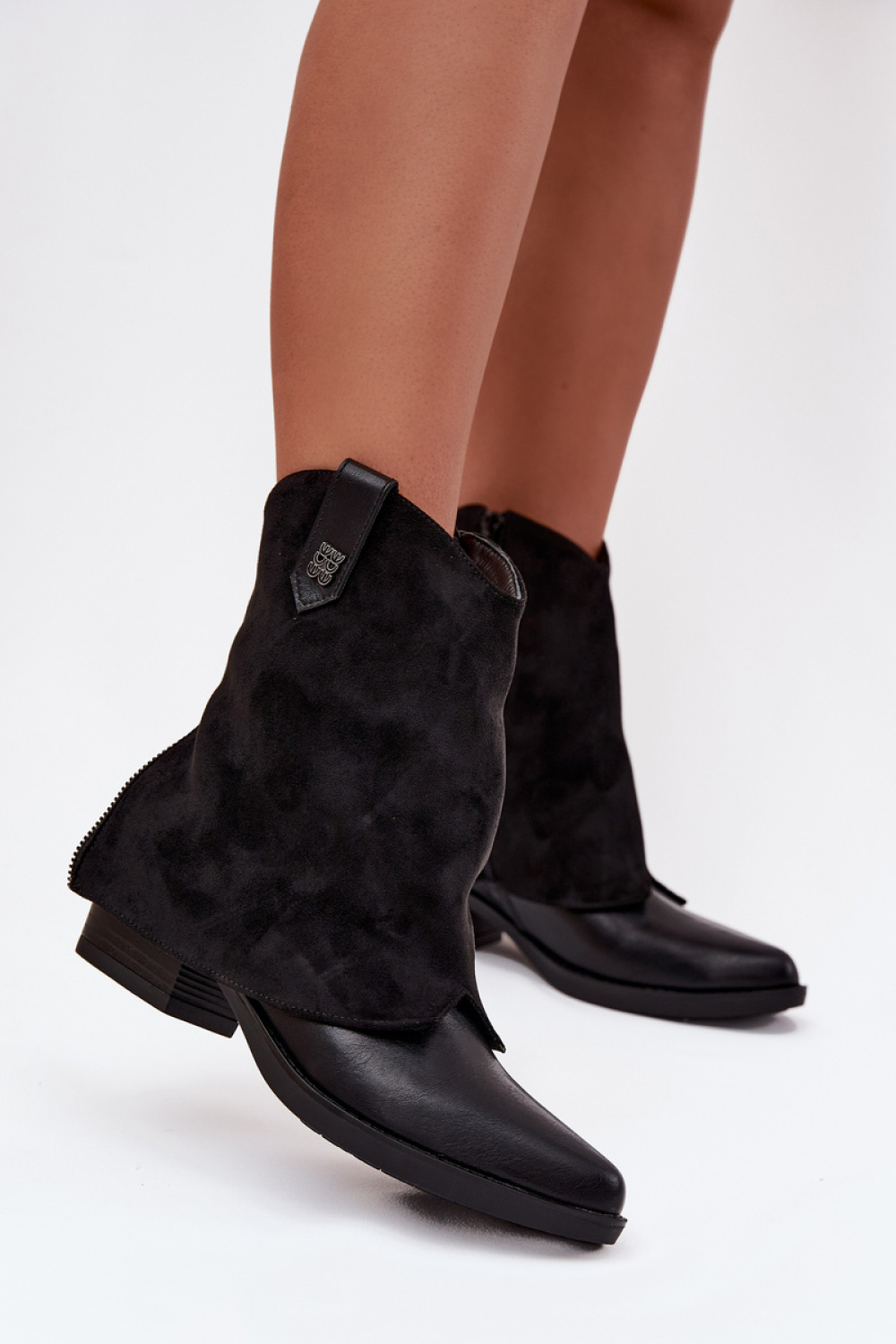 Botki Model Sylvette RMR2382-10 Black - Step in style