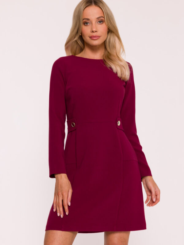 Sukienka Model S419 Bordo - Stylove