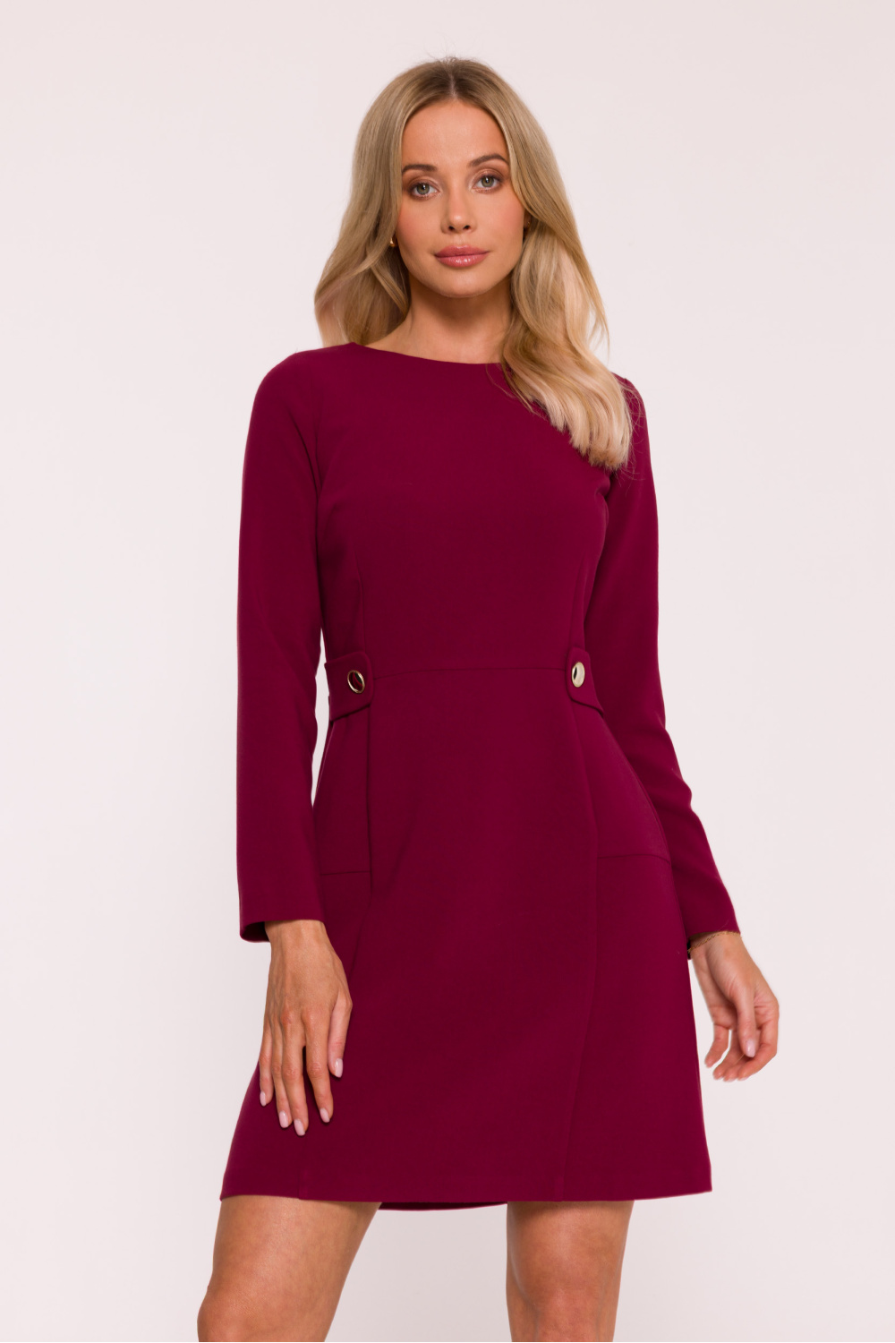 Sukienka Model S419 Bordo - Stylove