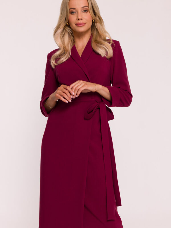 Sukienka Model S415 Bordo - Stylove