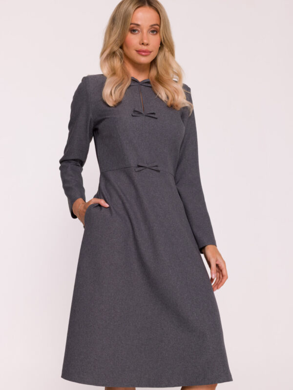 Sukienka Model S413 Grey - Stylove