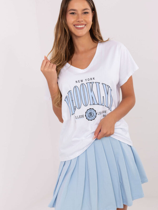 Spódnica Komplet Model RV-KMPL-A774.49 White/Blue - Relevance