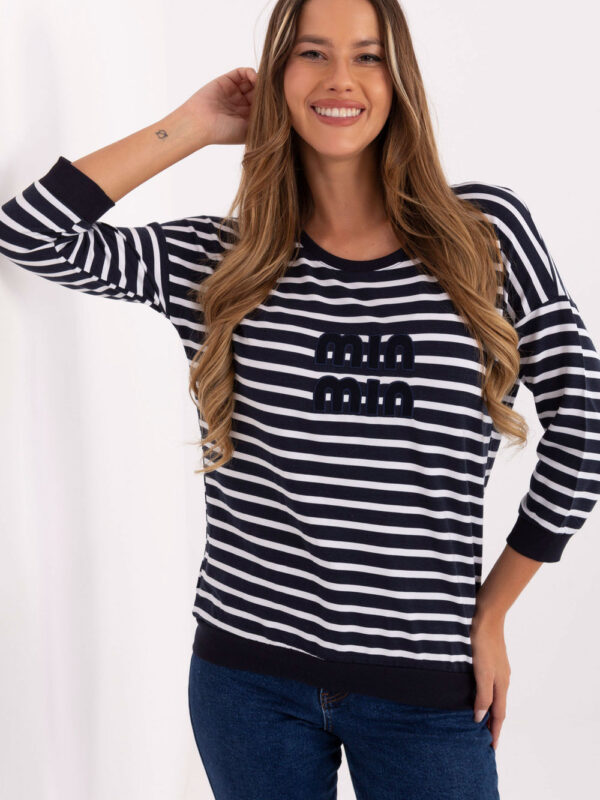 Bluzka Model RV-BZ-A790.47 Navy - Relevance