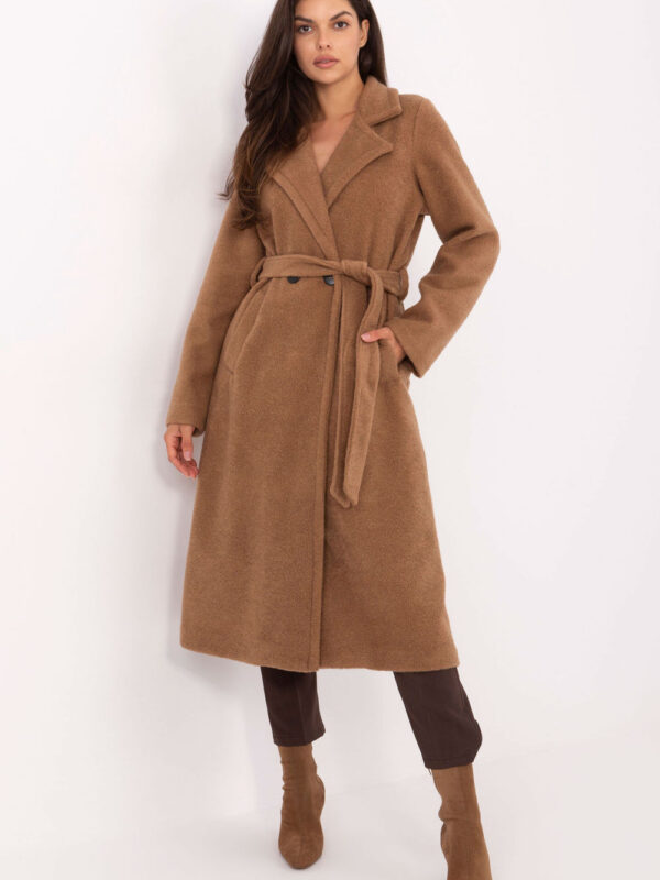 Płaszcz Damski Model IT-PL-96765.17P Camel - Factory Price