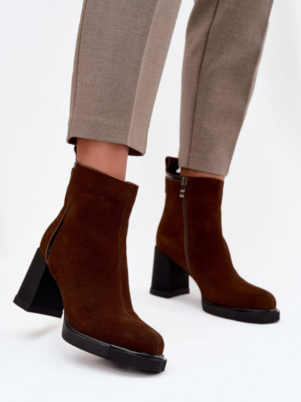 Botki Model Vinceza 91141 Brown - Step in style