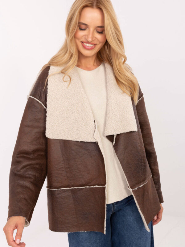 Kurtka Damska Model IT-KR-95616.66 Brown - Factory Price
