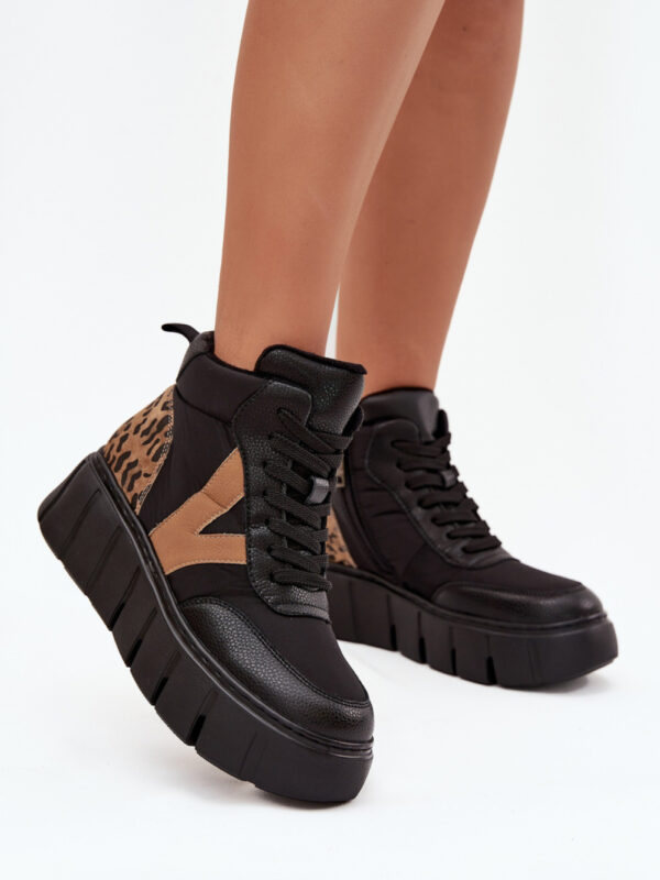 Botki Model Vinceza 66838 Black - Step in style