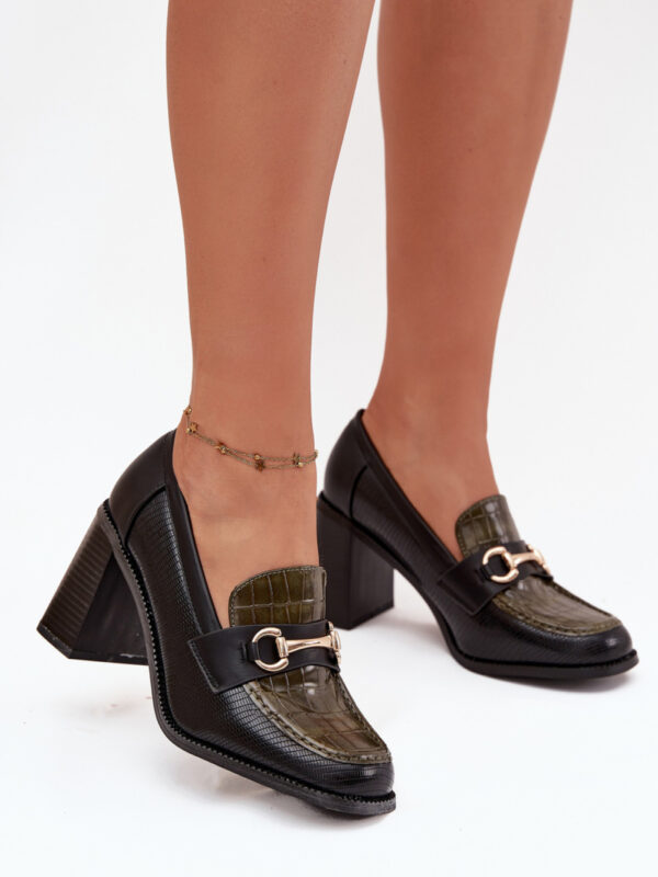 Półbuty Model Novella C-881 Green/Black - Step in style