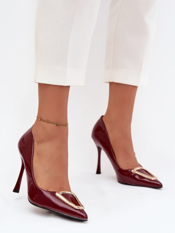 Szpilki Model Paivelle 9774 Bordo - Step in style