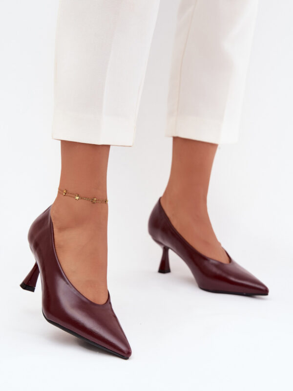 Czółenka Model Gavrielle 5645 Bordo - Step in style
