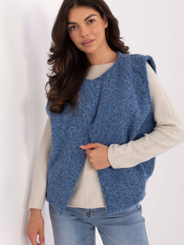 Kamizelka Model IT-KZ-FL9622.29P Blue - Rue Paris