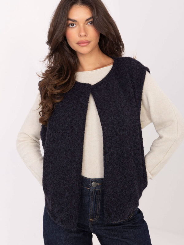 Kamizelka Model IT-KZ-FL9622.29P Navy - Rue Paris