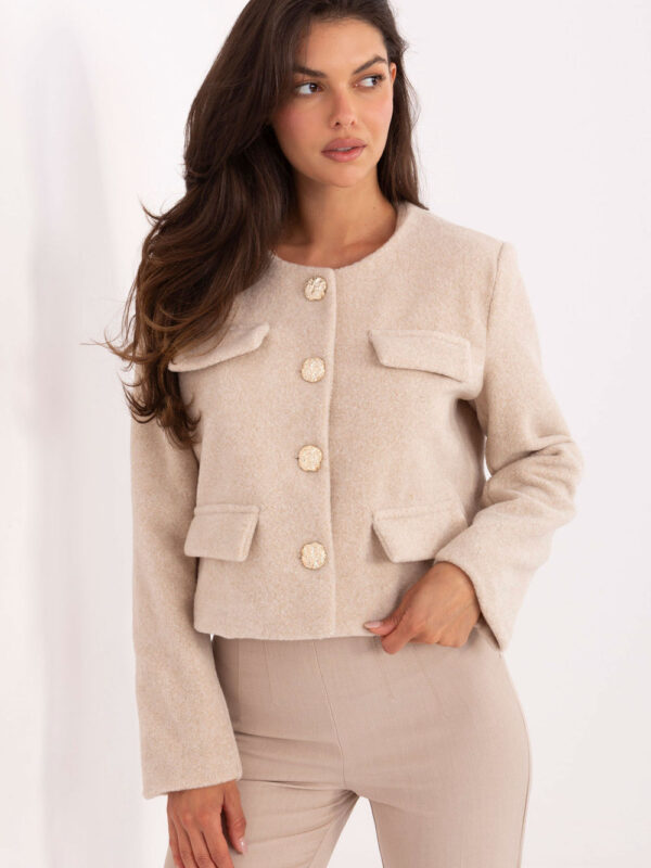 Zakiet Model IT-KR-FL9586.64 Light Beige - Rue Paris