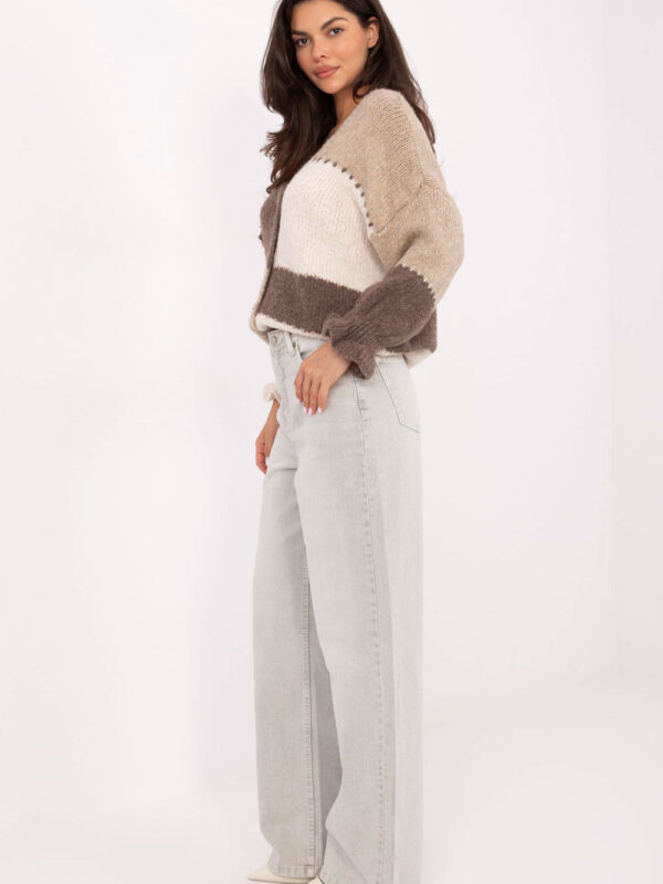 Spodnie Jeansy Damskie Model D80028BB62487A1 Light Grey - Sublevel