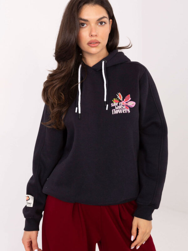 Bluza Damska Model D10600BK02784A Grafit - Sublevel