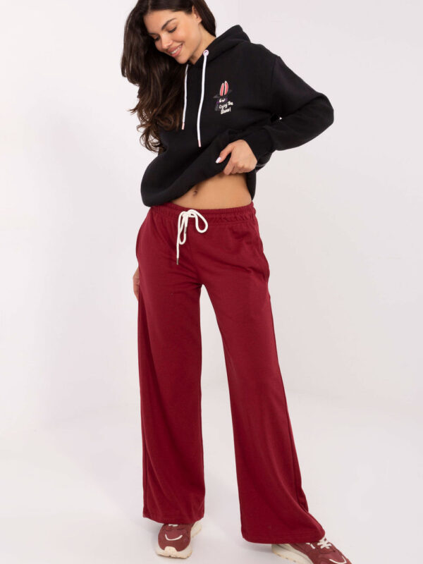 Spodnie Dresowe Model RV-DR-A590.08 Bordo - Relevance