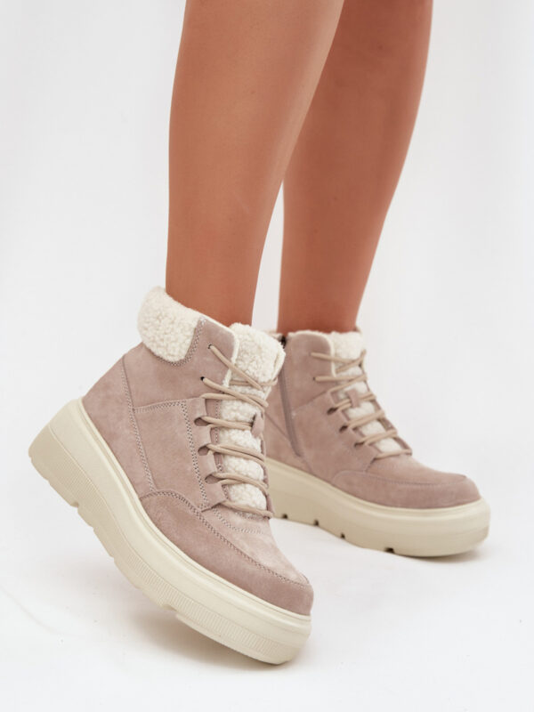 Śniegowce Model Vinceza 95354 Beige - Step in style