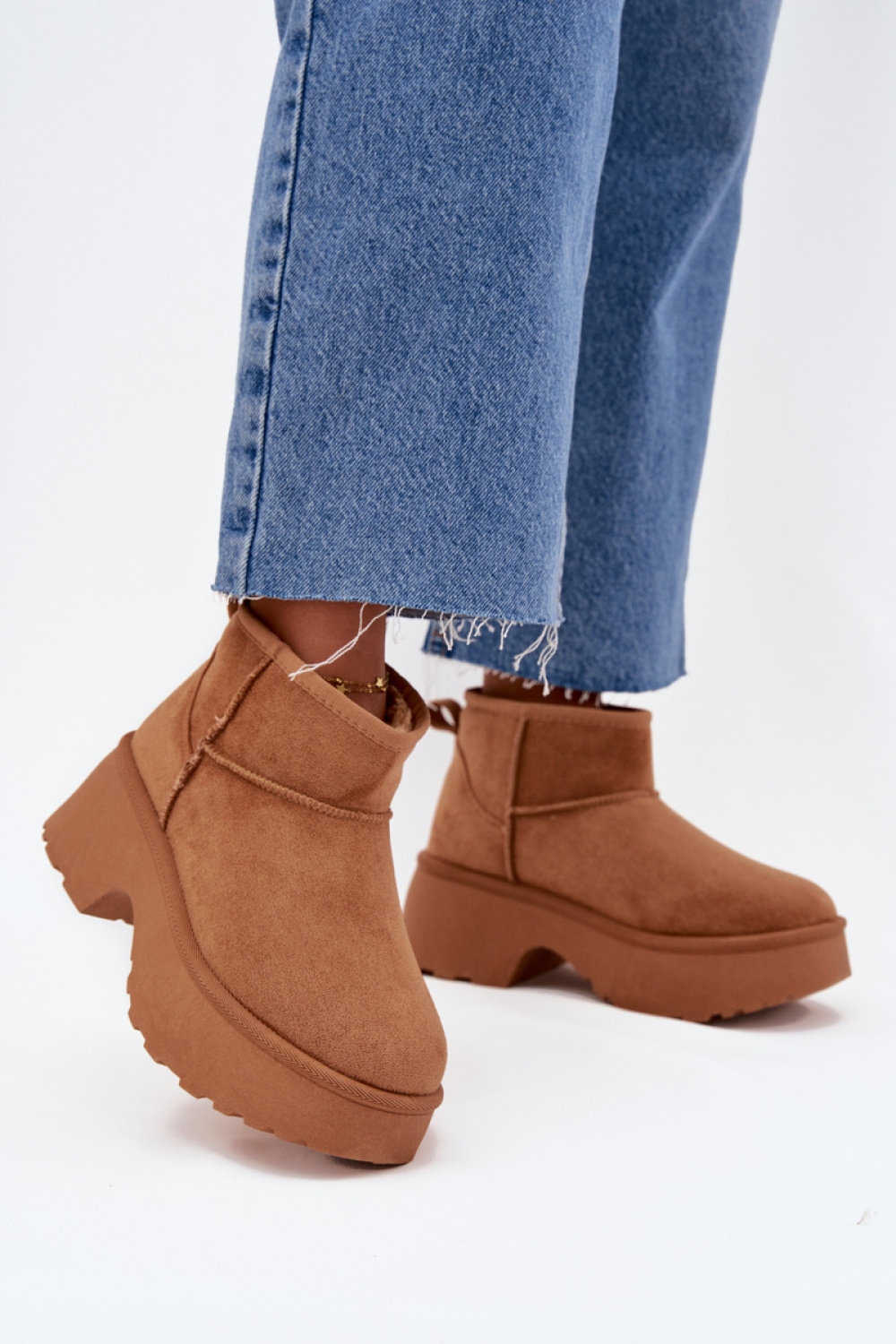 Śniegowce Model Mavelle BL618P Camel - Step in style