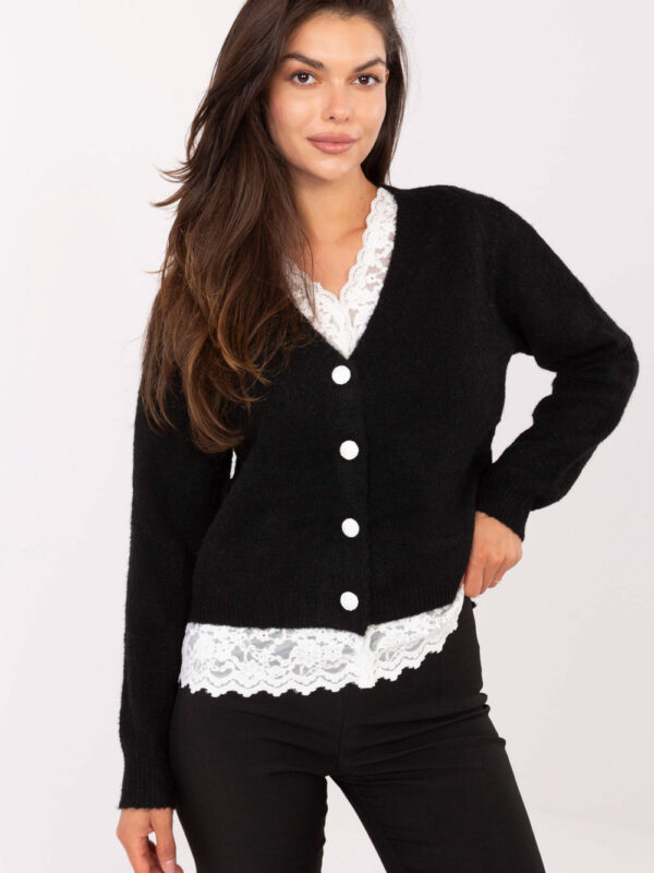 Sweter Damski Model PM-SW-F513.16 Black - Factory Price