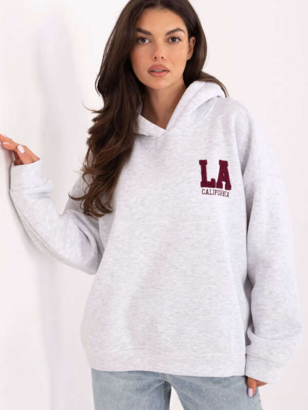 Bluza Damska Model IT-BL-H2492.66 Light Grey - Factory Price