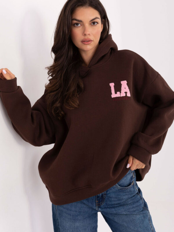Bluza Damska Model IT-BL-H2492.66 Dark Brown - Factory Price